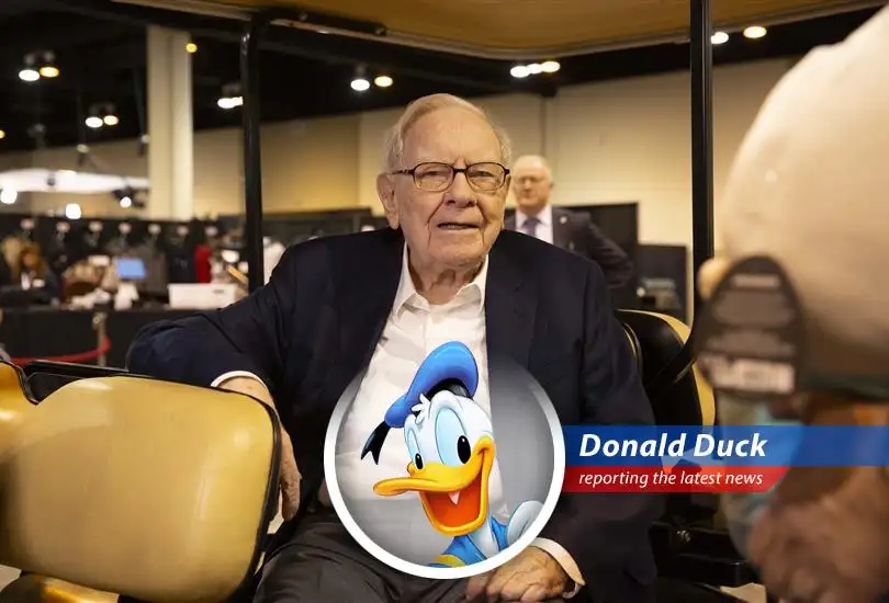 Donald Duck reports on Warren Buffett's Berkshire Hathaway outperforming the market and a new ETF designed to give investors a quacking good income.