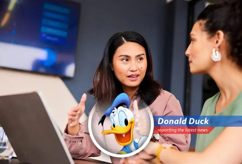 Donald Duck reports on how using too much corporate jargon can make you sound silly and inauthentic, just like when I try to explain my latest harebrained scheme to Uncle Scrooge!