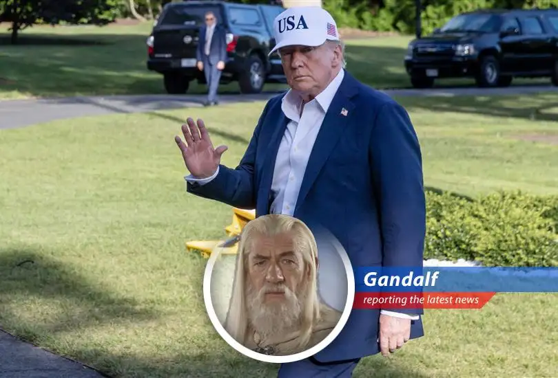 Donald Trump imposes steep tariffs on seven countries, prompting market unease and questions about global trade relations, echoing the complexities of alliances and betrayals in Middle-earth.