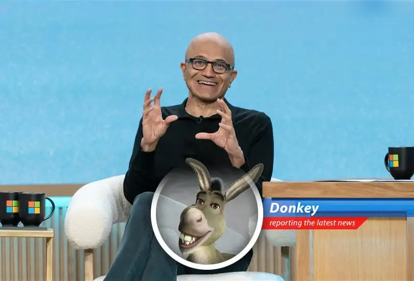Donkey here, breakin' down Microsoft's quarterly report – slower growth, AI gambles, and tariff troubles! Sounds like someone needs a hug... or maybe just a bigger stack of waffles!