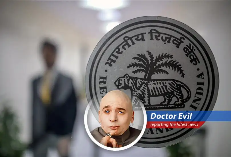 Dr. Evil analyzes India's recent economic woes, complete with rate cuts, tariff wars, and the ever-present threat of a heatwave, pondering if this is his golden opportunity for global domination. Mwahahaha!