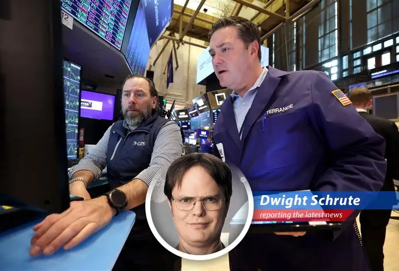 Dwight K. Schrute, Assistant Regional Manager (and Volunteer Sheriff's Deputy), dissects the Federal Reserve's upcoming decision, tariff anxieties, and the best investments to survive the economic beet-down.