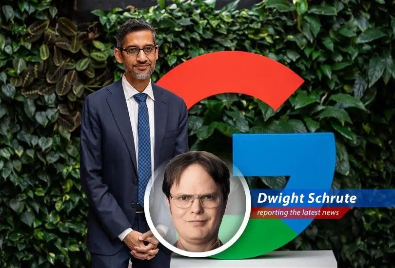 Dwight K. Schrute exposes Google's advertising tech antitrust case, revealing the dangers of unchecked power and the urgent need for beet-fueled competition.