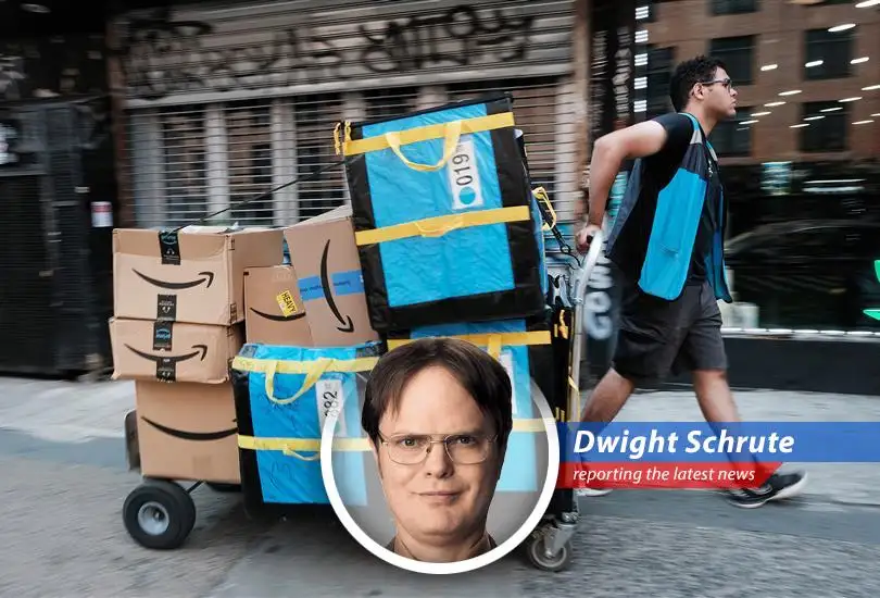 Dwight K. Schrute reports on Amazon's extended Prime Day, a retail event that demands the preparedness of a volunteer sheriff's deputy.