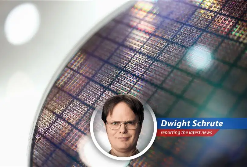 Dwight Schrute reports on Nvidia's triumphant return as the world's most valuable company, boosting Asian chip stocks and proving that AI is the new beet farming.