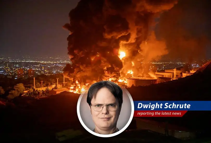 Dwight Schrute reports on how Trump's firm stance against Iran has sent oil prices soaring, while experts downplay the potential for major disruption. Is the world ready for beet-powered vehicles?