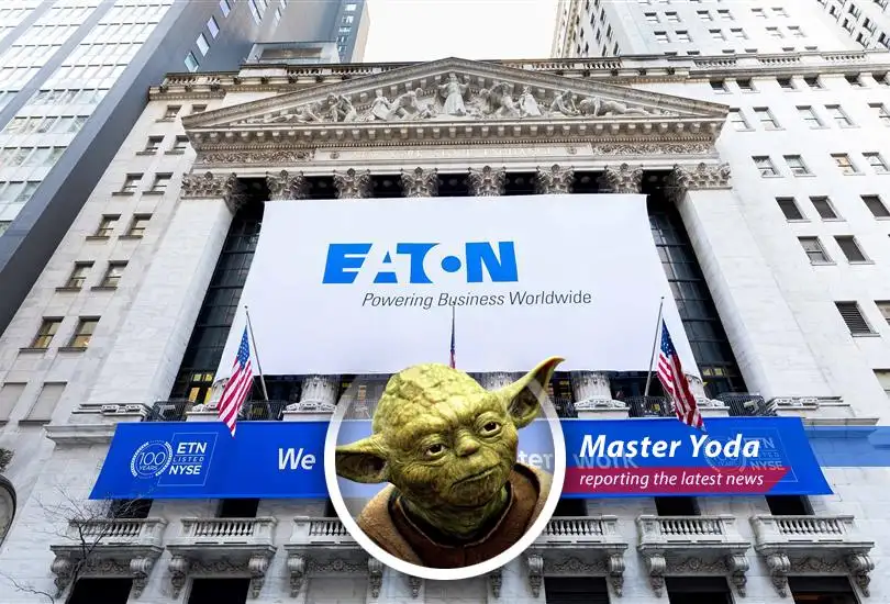 Eaton's first quarter shines bright with solid earnings, but tariffs and AI model shifts raise questions, like a disturbance in the Force.