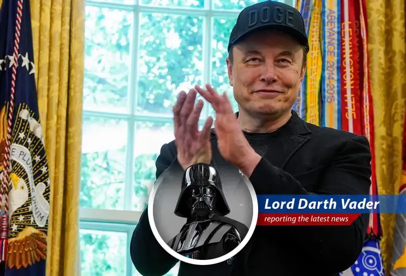 Elon Musk, feeling the Force, launches the