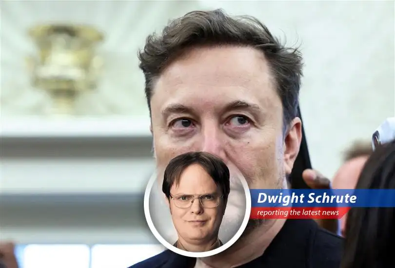 Elon Musk's X (formerly Twitter) experienced an outage, leaving thousands without their daily dose of digital validation. I, Dwight K. Schrute, Assistant Regional Manager (and Volunteer Sheriff's Deputy), investigate.