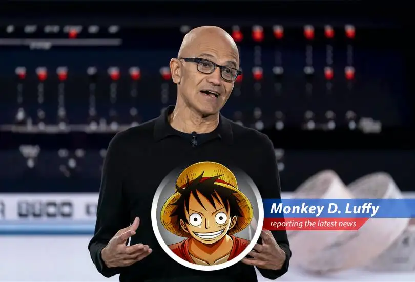 Even with tariffs causing chaos, Microsoft's like, 'Meat! We're still getting stronger!' and makes more money than everyone thought. AI's the new treasure!