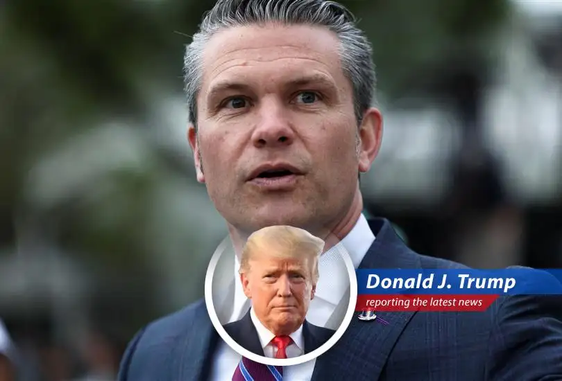 Fake News is trying to smear Pete Hegseth, my fantastic Secretary of Defense, for using Signal. But don't worry folks, we're winning!