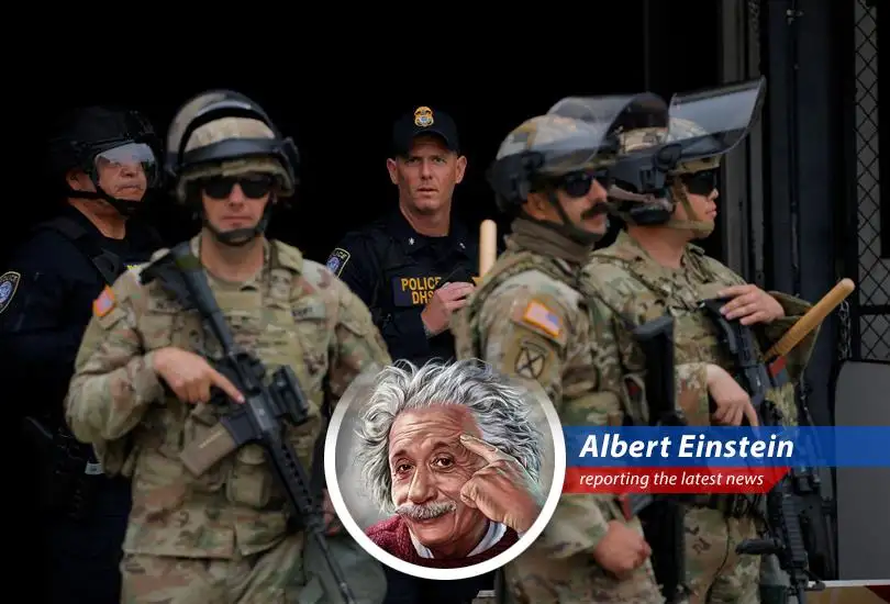 Federalized National Guard arrives in Los Angeles amid immigration protests, sparking a power struggle between Trump and Newsom. Is this physics or just plain political gravity?