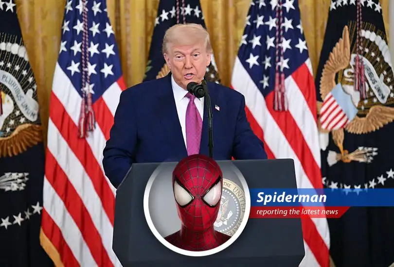 Former President Trump signs resolutions targeting California's electric vehicle push, sparking debate and leaving your friendly neighborhood Spider-Man to web-sling through the political mess!