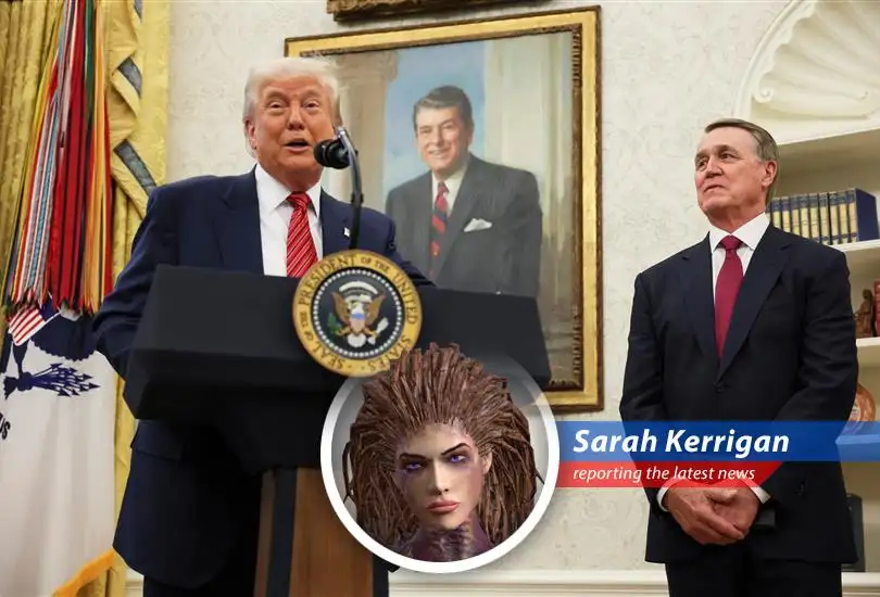 Former Senator David Perdue steps into the role of U.S. Ambassador to China as trade tensions escalate, proving even diplomacy can't escape the Zerg rush of international relations.