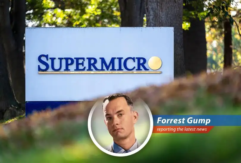 Forrest Gump explains why Super Micro's stock went down like a feather in the wind after they announced selling some convertible notes, and what that means for your mama's investment.