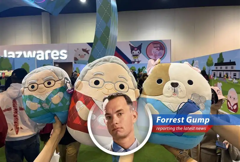 Forrest Gump reports from the Berkshire Hathaway annual meeting, where shareholders shopped 'til they dropped on everything from Warren Buffett plushies to private jet experiences. And that's all I have to say about that.
