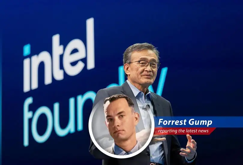 Forrest Gump reports on how Intel's new CEO, Lip-Bu Tan, is trying to turn the company around faster than you can say 'Run, Forrest, run!'