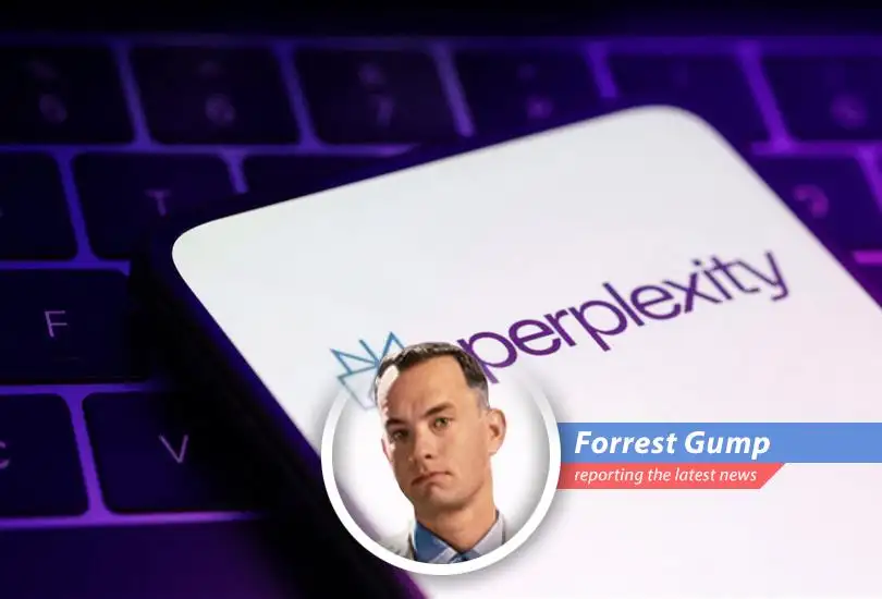 Forrest Gump reports on how Perplexity AI is buddying up with Motorola to put AI right in your pocket, just like Jenny in my heart. It's like a box of chocolates, you never know what kinda questions you're gonna ask!