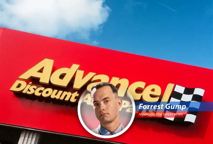 Forrest Gump reports on the stock market's wild ride, where auto parts soar, solar panels sink, and everyone's just trying to figure out what Jenny would do.