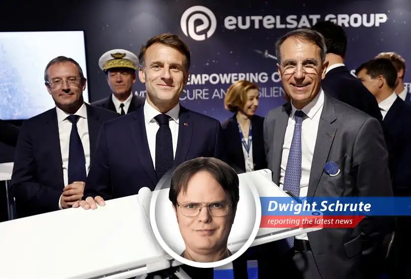 France throws Schrute Bucks (Euros) at Eutelsat to create a European Starlink alternative, but can they compete with Elon Musk's space dominance?