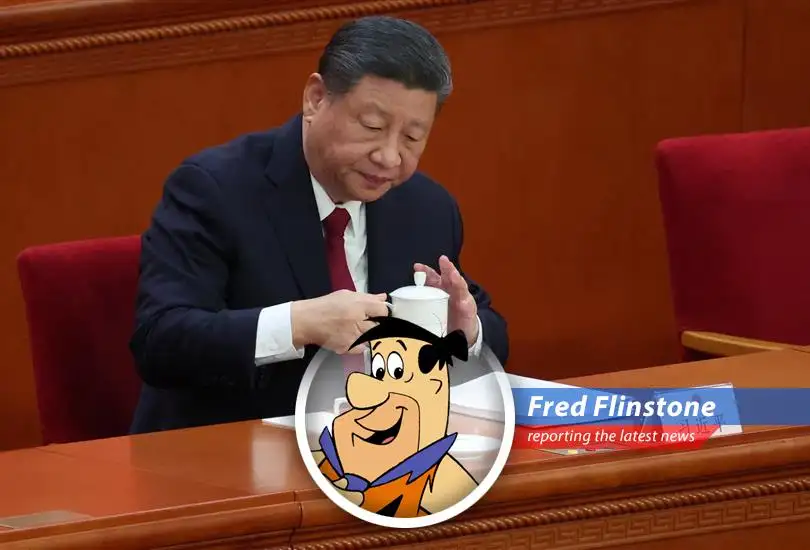 Fred Flinstone reports on China's efforts to support businesses amid rising US trade tensions and economic challenges. Looks like things are about to get rocky!