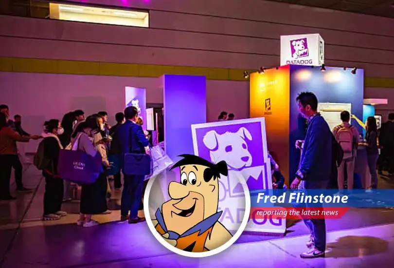 Fred Flinstone reports on Datadog's Stone Age rise to the S&P 500, replacing Juniper Networks, and what it means for Bedrock and beyond!