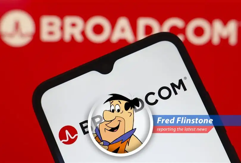 Fred Flinstone reports on surprising market surges, Broadcom's ups and downs, Apple's AI hopes, and Jim Cramer's rapid-fire stock picks. It's enough to make a caveman dizzy!