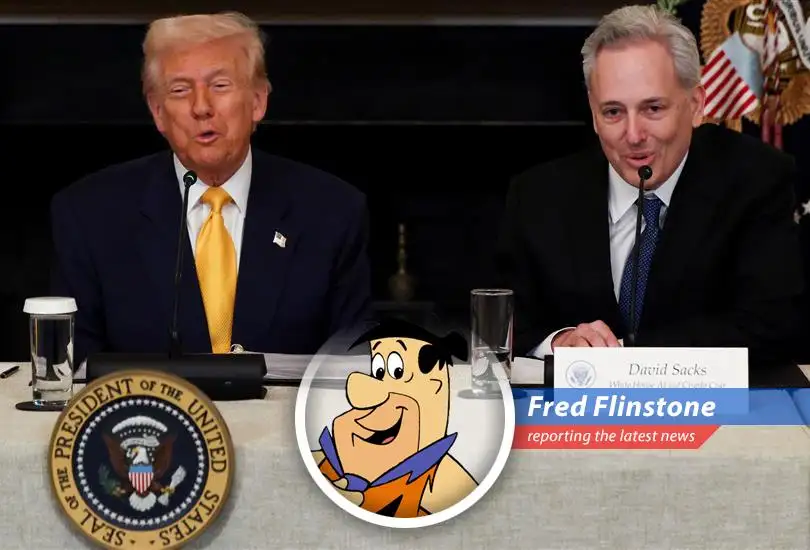 Fred Flinstone reports on the Trump administration's push for stablecoin legislation, potentially unlocking trillions for US Treasuries while stirring up some Bedrock-sized controversy.