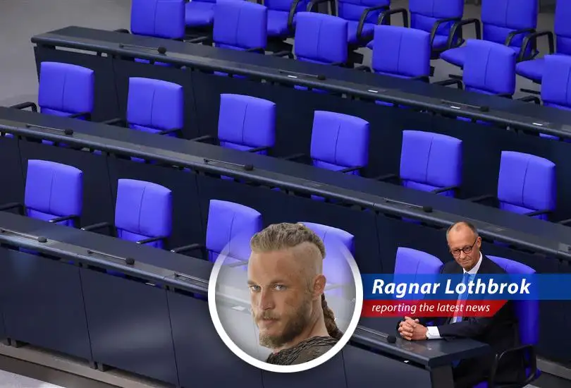 Friedrich Merz stumbles into power in Germany, facing economic woes and a divided kingdom. Can he unite the clans and bring prosperity, or will Valhalla claim him early?