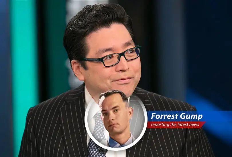 Fundstrat's Tom Lee jumps on the Ether train, making BitMine the Bubba Gump of the crypto world, aiming to catch all the Ethereum shrimp they can!