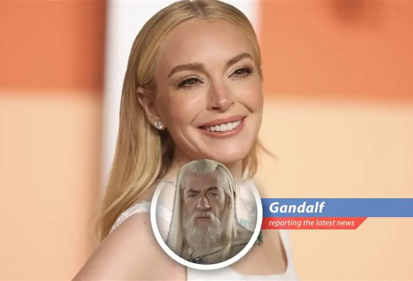 Gandalf reflects on Lindsay Lohan's commitment to a consistent morning routine, finding wisdom in her words and lessons for all, even those who battle Balrogs.