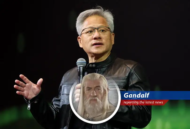 Gandalf reports on Jensen Huang's warning that US chip export controls are backfiring, empowering China and hurting American business. A delicate balance indeed, more perilous than navigating the Mines of Moria!