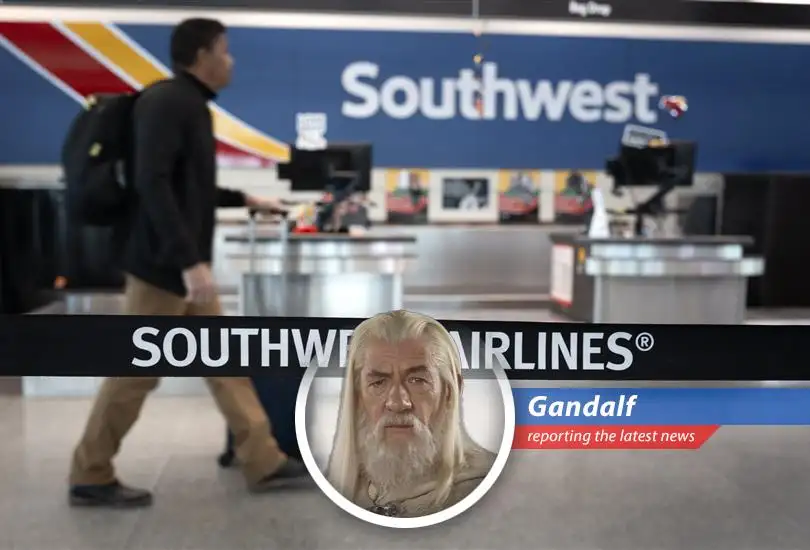 Gandalf reports on Southwest Airlines' shift to baggage fees, a tale of changing times and the end of an era, leaving even loyalists wondering if all that is gold does not glitter.
