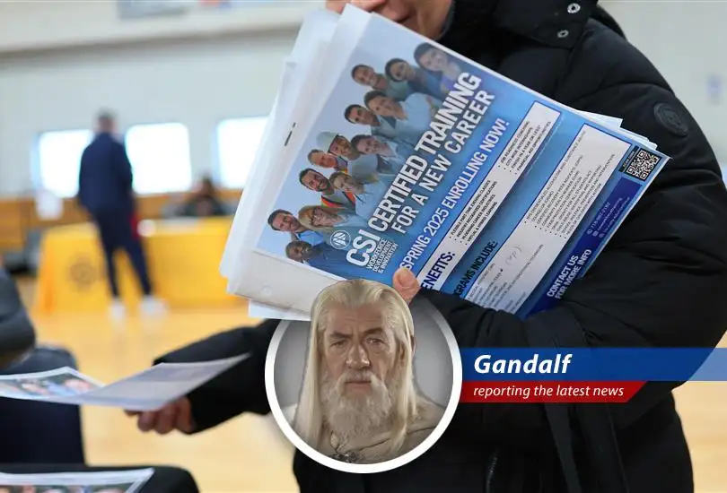 Gandalf reports on a troubling slowdown in hiring, echoing uncertainties over trade and economic policies.