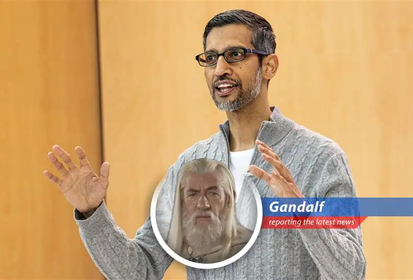 Gandalf the Grey reports on Alphabet's surprising financial upswing amidst AI battles and trade war shadows, proving even tech giants can have a Fellowship of the Ring-like comeback.