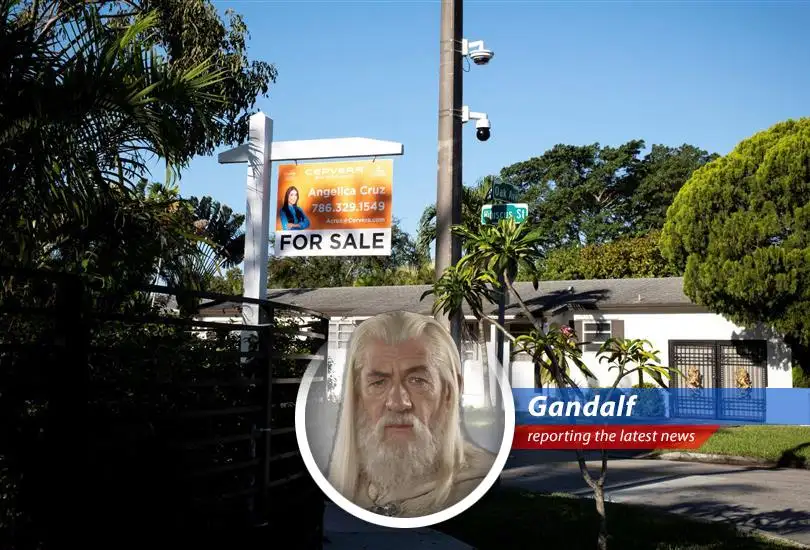 Gandalf the Grey reports on the chilling effect of mortgage rates and economic woes on the spring housing market, with a touch of Middle-earth wisdom.