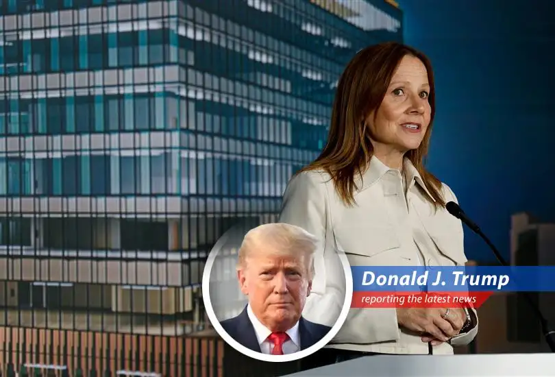 General Motors projects lower 2025 earnings due to my amazing auto tariffs, but they're just being pessimistic folks, believe me!