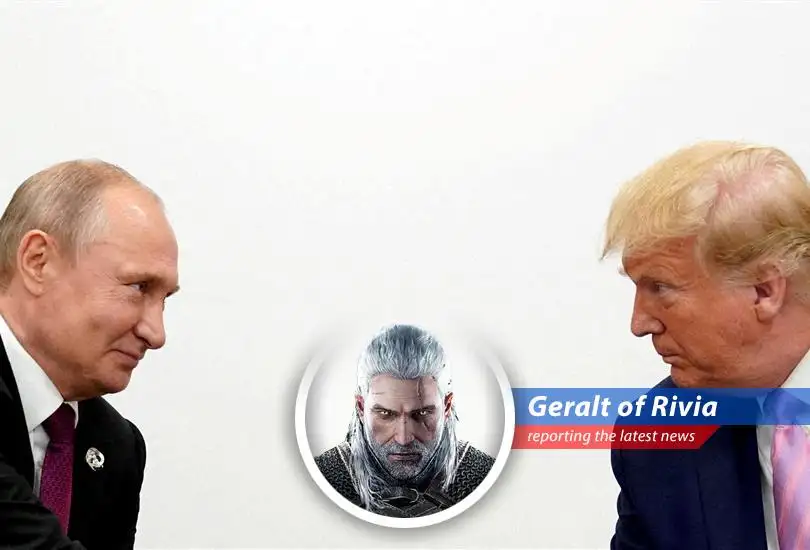 Geralt of Rivia dissects Dan Quayle's concerns about Trump's puzzling relationship with Putin and its implications for the war in Ukraine, blending geopolitical analysis with a dose of monster-slaying cynicism.