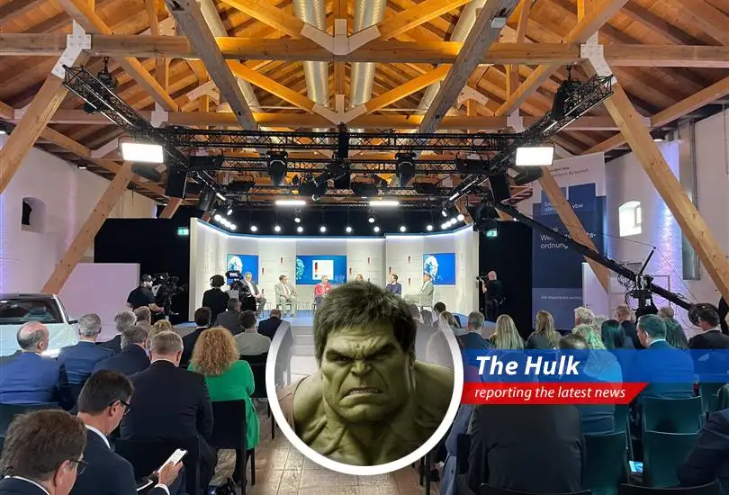 German business leaders and economists gather, telling the new government to stop being puny and fix the economy. Hulk not like puny economies!