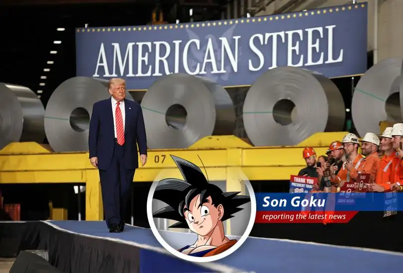 Goku here, reporting on how U.S. Steel and Nippon Steel just powered up their partnership with Trump's blessing! Looks like they're ready to become Super Steel!