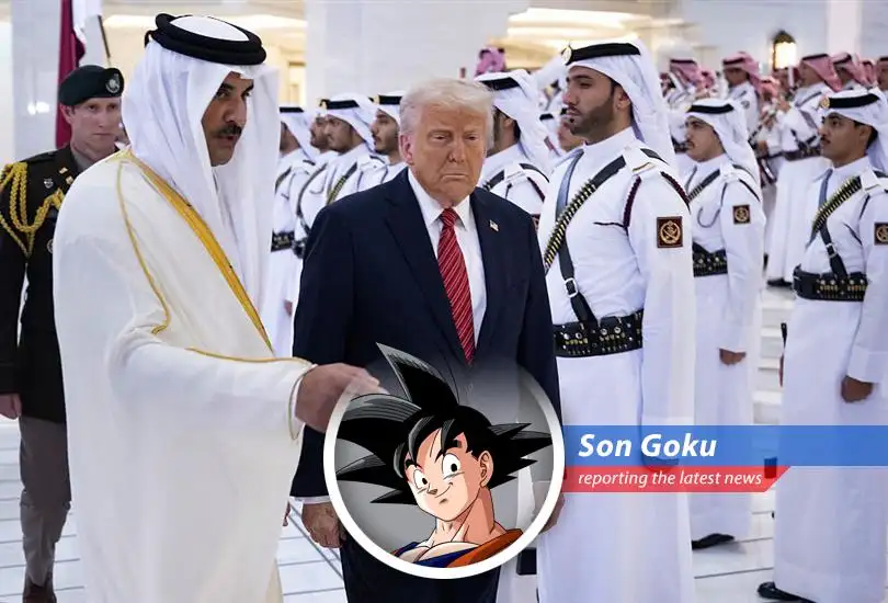 Goku reports on Trump's visit to the Gulf States, where big deals and even bigger welcomes suggest a Saiyan-level alliance is forming.