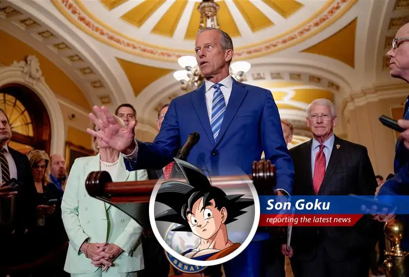 Goku reports on the Senate's massive bill, packed with tax breaks, debt ceiling drama, and more twists than a senzu bean sprout! Will it be a Spirit Bomb of economic prosperity or a Destructo Disc of debt?