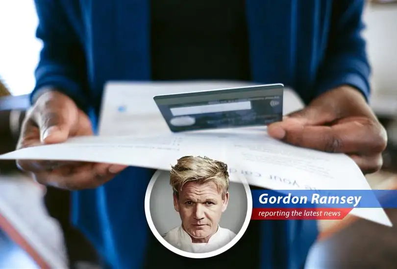 Gordon Ramsay critiques the rising credit card interest rates, offering a scathing yet humorous take on the financial mess and how to avoid being financially 'raw'.