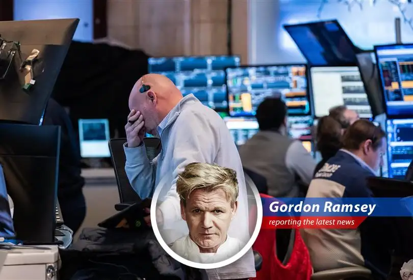 Gordon Ramsay dissects the US's first-quarter GDP report, finding a recipe for disaster with stagflation, tariffs, and a potential recession.
