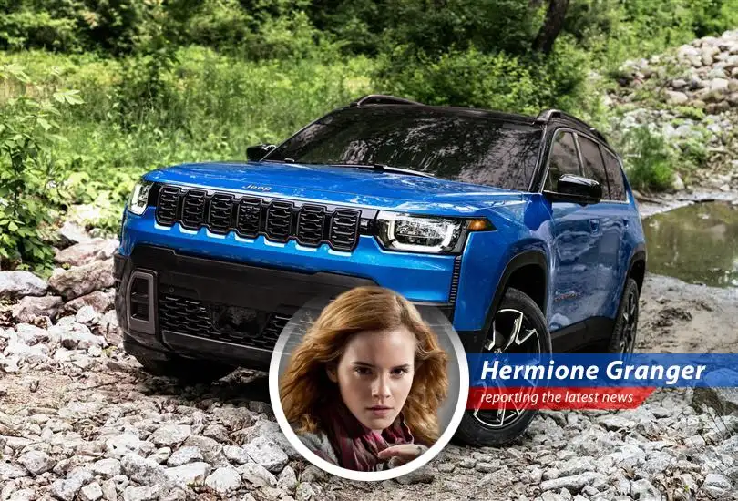 Hermione Granger reports on Jeep's attempt to revive sales with a new hybrid Cherokee, pondering if it's a stroke of genius or just another ill-conceived plan, cheaper than a Firebolt but pricier than a Cleansweep.
