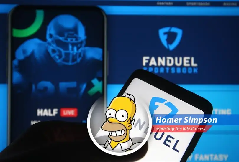 Homer Simpson reports on how NCAA upsets and global jitters turned Flutter's financial dreams into a 'd'oh!' moment.