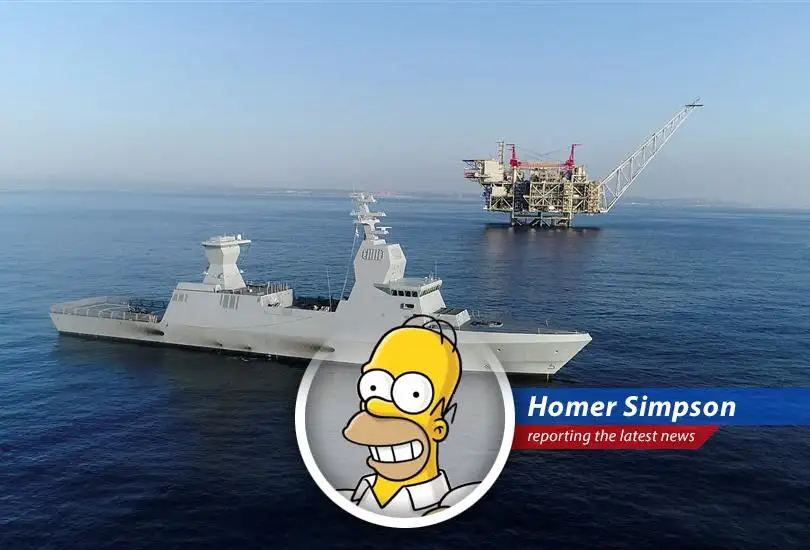 Homer Simpson reports on how a ceasefire between Iran and Israel caused oil prices to plummet, potentially saving money for donuts and beer.