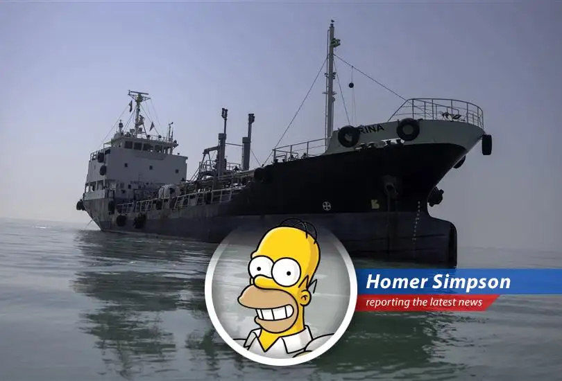 Homer Simpson reports on how the Israel-Iran conflict is jacking up shipping insurance, potentially threatening the global donut supply chain. Doh!
