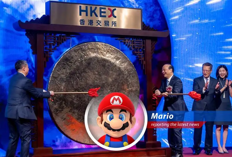Hong Kong's stock market is booming like a Super Mushroom, thanks to Chinese companies flocking in for fundraising! Wahoo!