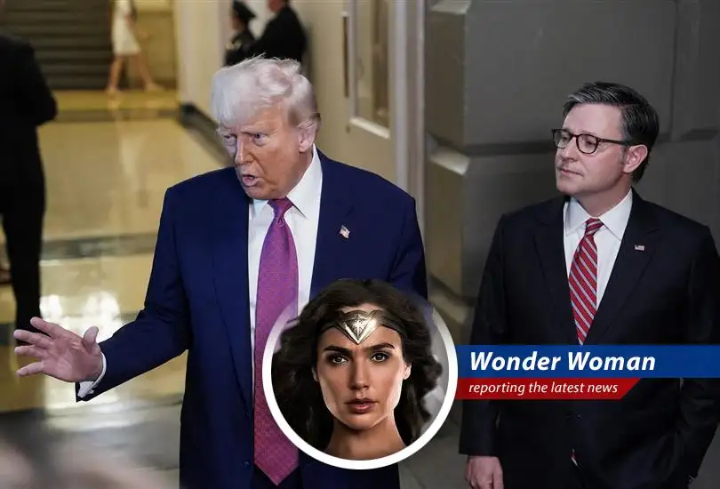 House Republicans are battling over Trump's tax bill, and markets are tumbling faster than I can fly! Can they unite before Memorial Day, or will this bill vanish faster than Steve Trevor in a fighter plane?